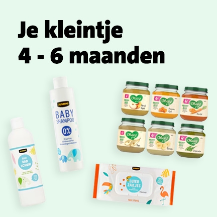 Je kleintje (4 tot 6 maanden)