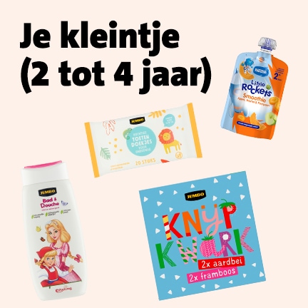 Je kleintje (2 tot 4 jaar)